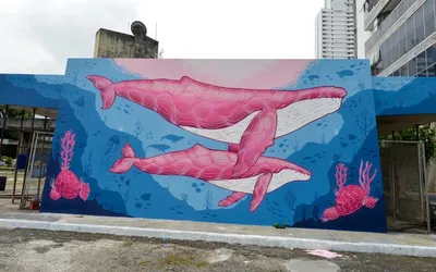 Imagem ilustrativa da imagem A TARDE transforma sede com street art de Diogo Galvão