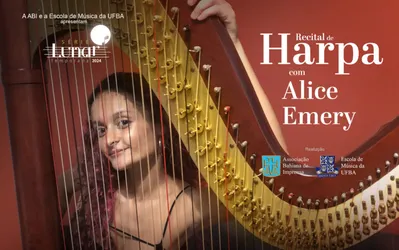 Imagem ilustrativa da imagem Alice Emery estreia na Série Lunar com recital de harpa