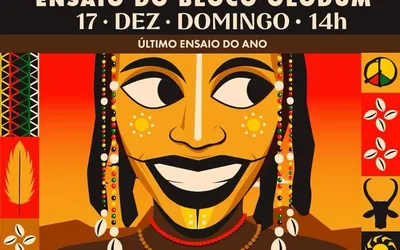 Imagem ilustrativa da imagem Ensaio do Bloco Olodum - Carnaval Olodum 2024.
