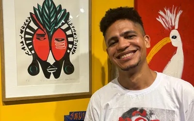 Imagem ilustrativa da imagem Gravurista Bruno Costa ministra oficinas de arte gratuitas em Salvador