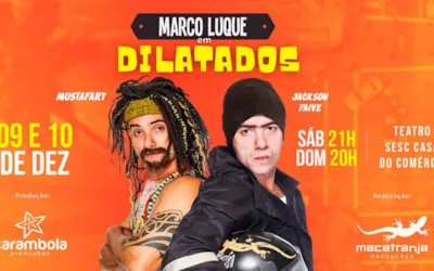 Imagem ilustrativa da imagem Marco Luque em espetáculo “Dilatados”