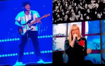 Imagem ilustrativa da imagem Marília Mendonça é homenageada por Bruno Mars em Brasília