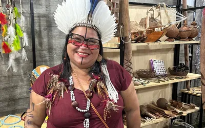 Imagem ilustrativa da imagem OUÇA: Empreendedores indígenas transformam arte e tradição em negócios