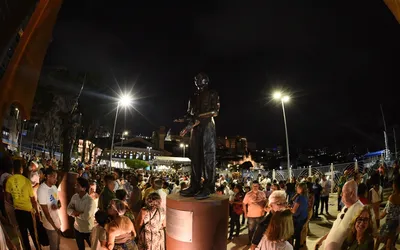 Imagem ilustrativa da imagem OUÇA: Praça Maria Felipa passa a abrigar Arena da Capoeira