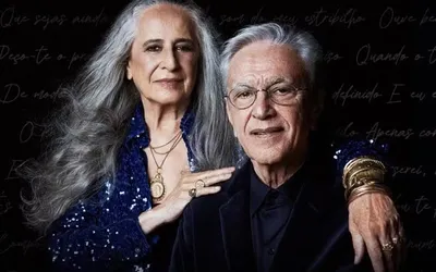 Imagem ilustrativa da imagem Turnê de Caetano e Bethânia será transformada em álbum e documentário