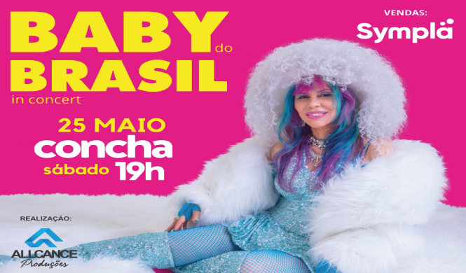 Imagem ilustrativa da imagem A TARDE FM leva você mais acompanhante para curtir o show de Baby do Brasil