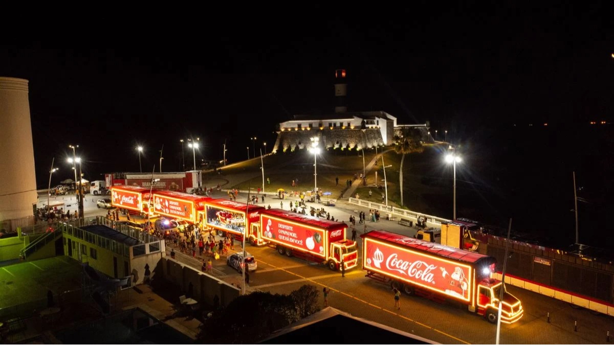 Imagem ilustrativa da imagem Caravana da Coca-Cola chega com passeios pela capital baiana