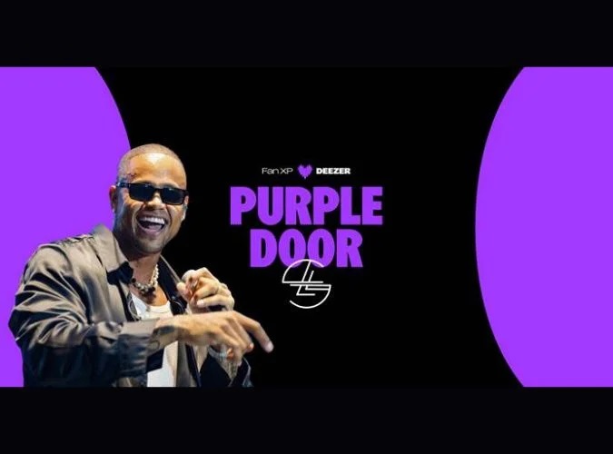 Imagem ilustrativa da imagem Deezer terá 1° edição do Purple Door no Brasil e anuncia Léo Santana