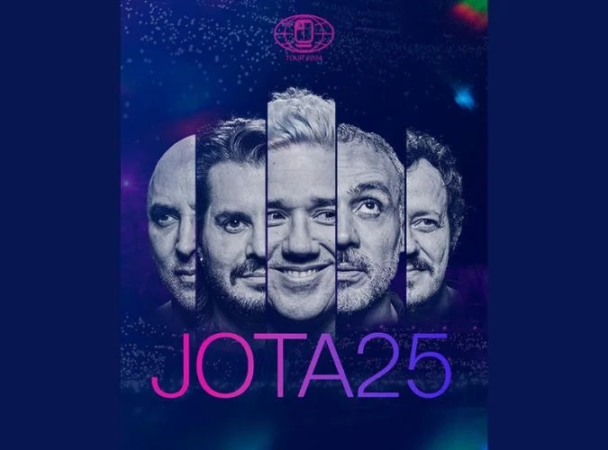 Imagem ilustrativa da imagem Jota Quest desembarca em Salvador com a turnê ‘JOTA25’