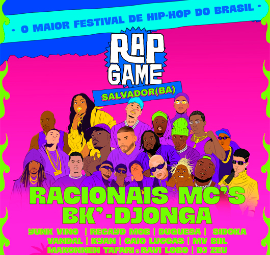 Imagem ilustrativa da imagem O maior festival do Brasil - RAP Game Festival