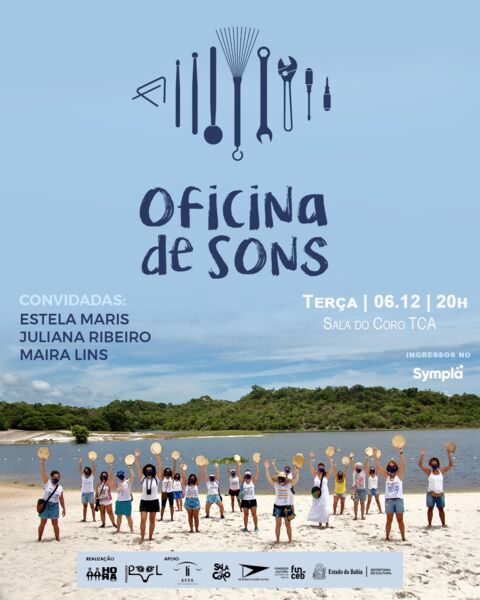 Imagem ilustrativa da imagem Oficina de Sons – ReperCussivas da Bahia
