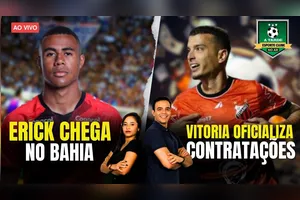 ERICK CHEGA AO BAHIA + VITÓRIA OFICIALIZA CONTRATAÇÕES