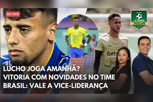 LUCHO JOGA AMANHÃ? + VITÓRIA COM NOVIDADES NO TIME + BRASIL: VICE-LIDERANÇA