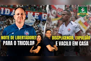 NOITE DE LIBERTADORES PARA O TRICOLOR + DISPLICÊNCIA, EXPULSÃO E VACILO EM CASA