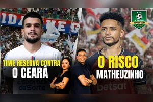 TIME RESERVA CONTRA O CEARÁ + O RISCO MATHEUZINHO - 25/03/25