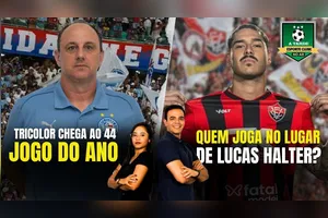 TRICOLOR CHEGA AO 44 JOGO DO ANO + QUEM JOGA NO LUGAR DE LUCAS HALTER? - 11/06