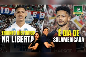 TRIUNFO HISTÓRICO NA LIBERTA + É DIA DE SULAMERICANA - 10/04/25