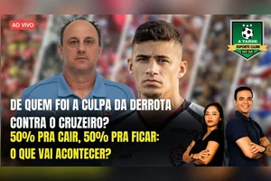DE QUEM FOI A CULPA DA DERROTA PARA CRUZEIRO? + 50% PRA CAIR, 50% PRA FICAR