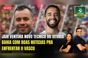 JAIR VENTURA NOVO TECNICO DO VITÓRIA + BAHIA COM BOAS NOTÍCIAS PRA ENFRENTAR