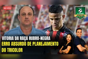 VITÓRIA DA RAÇA RUBRO-NEGRA + ERRO ABSURDO DE PLANEJAMENTO DO TRICOLOR - 01/09